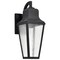 Nuvo Lawrence - 1 Light Medium Wall Lantern - Matte Black with Clear Seeded Glass 60/8132 - alternate 3